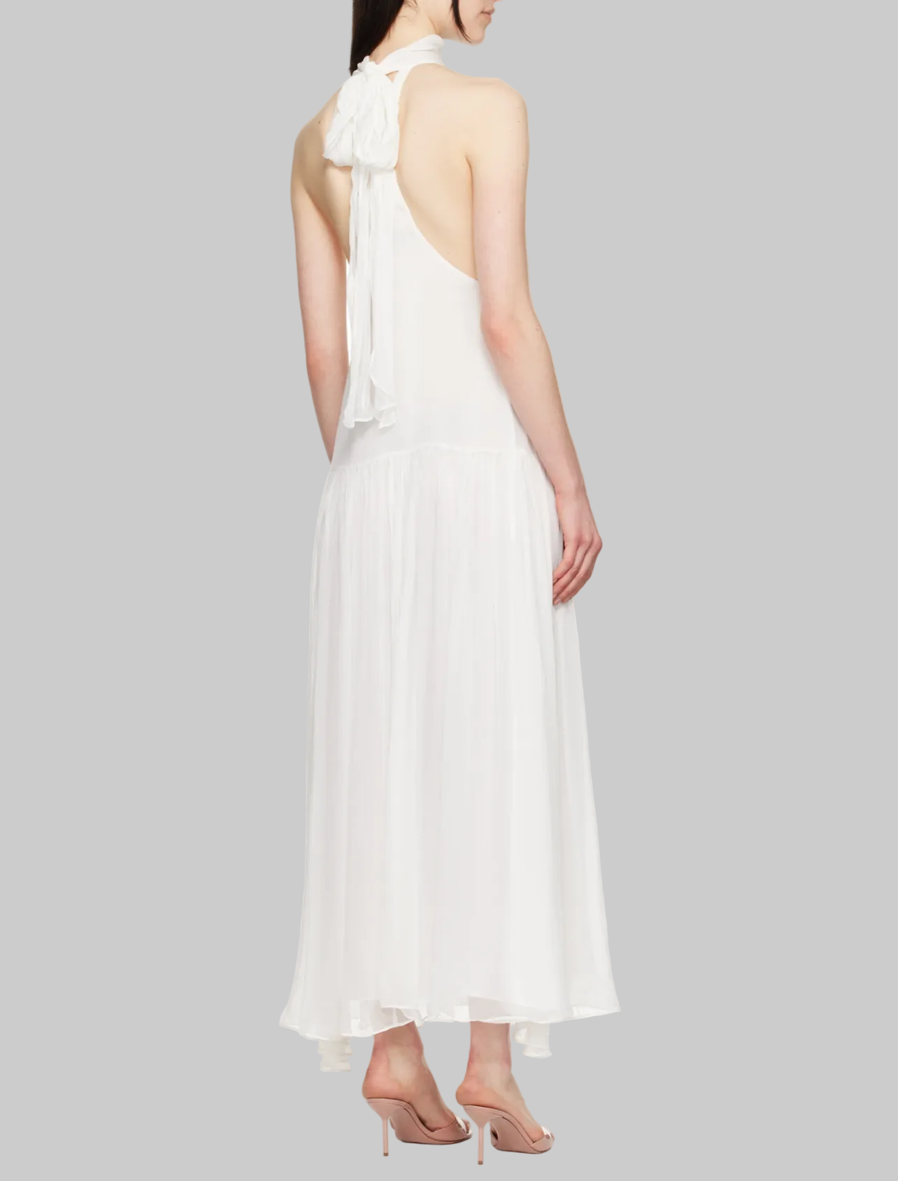 NEW* BEC + BRIDGE White Inka High Neck  Maxi Dress - Size 2