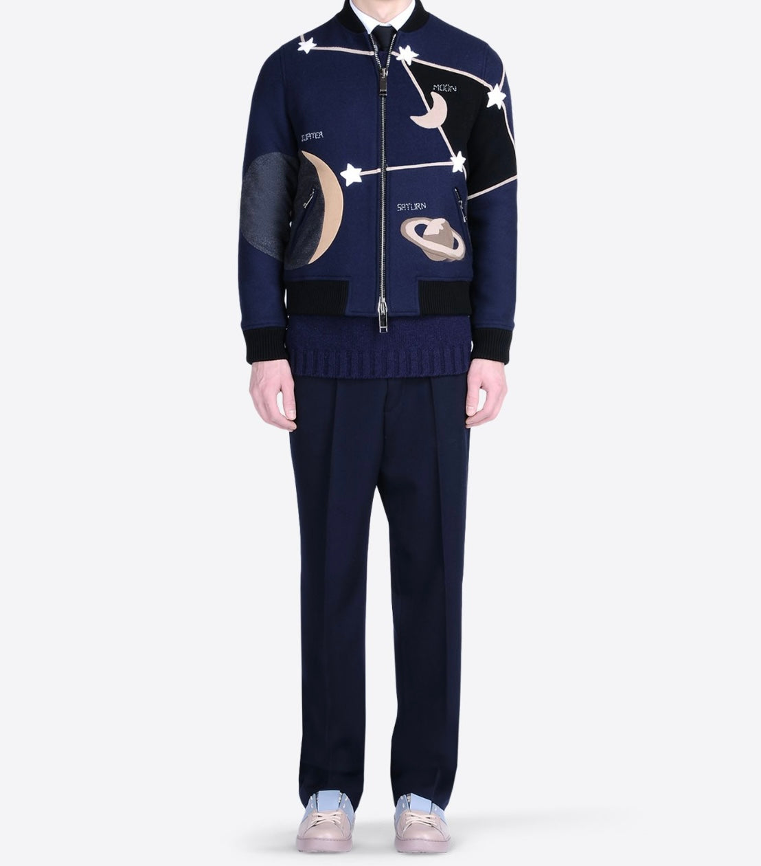 VALENTINO Constellation Bomber Jacket - Size 38
