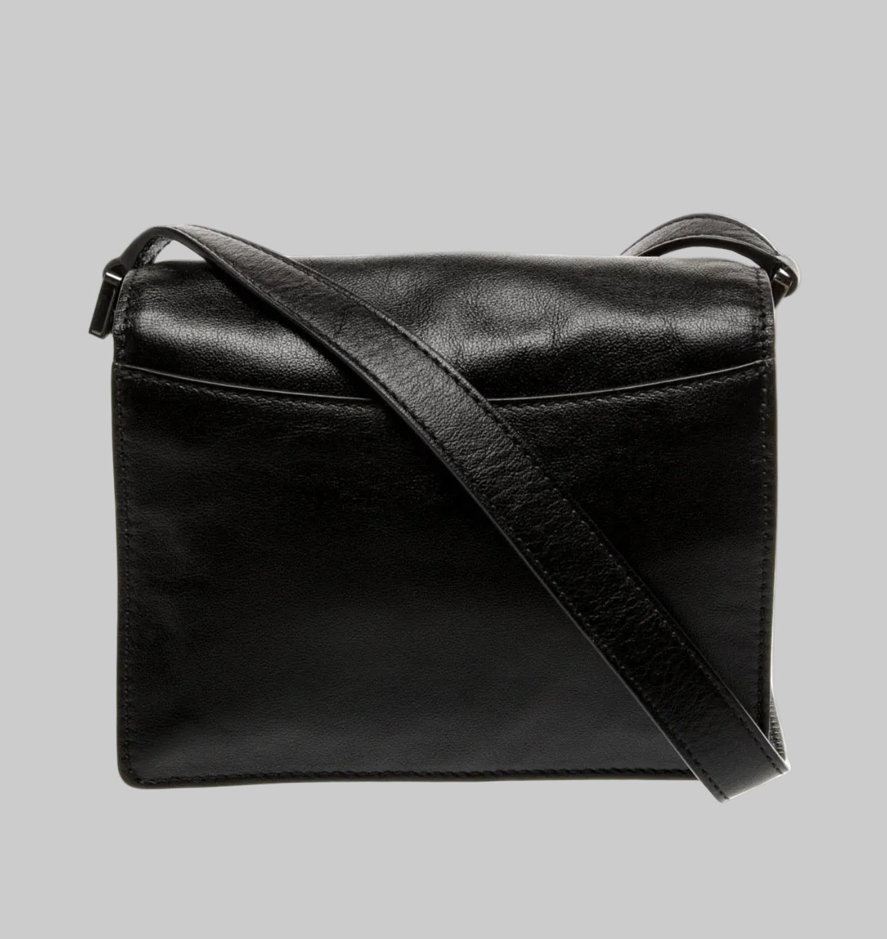 MARNI Black Trunk Leather Crossbody