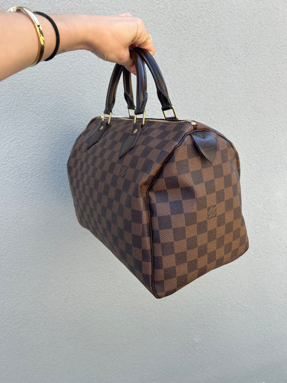 LOUIS VUITTON Speedy 30 Damier Ebene