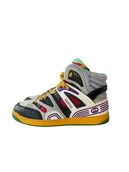 Gucci Basketball High Top Sneaker - Size Men’s 9