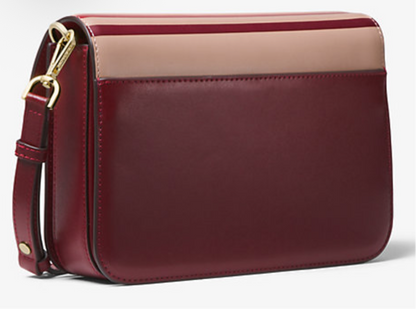 New* Michael Kors Sloan Editor Tri-Color Leather Shoulder Bag