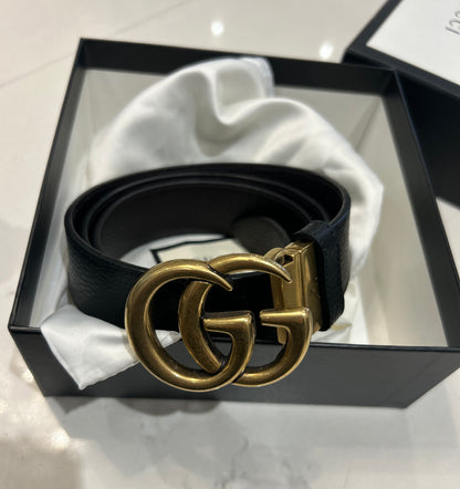 GUCCI Reversible Belt Brown & Black - Size L