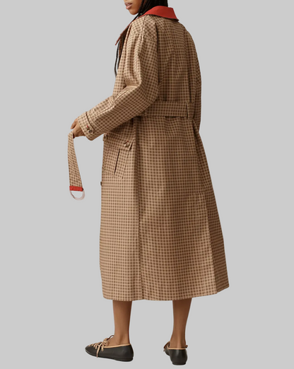 NEW* DAMSON MADDER Anja Reversible Honey Trench - Size 12