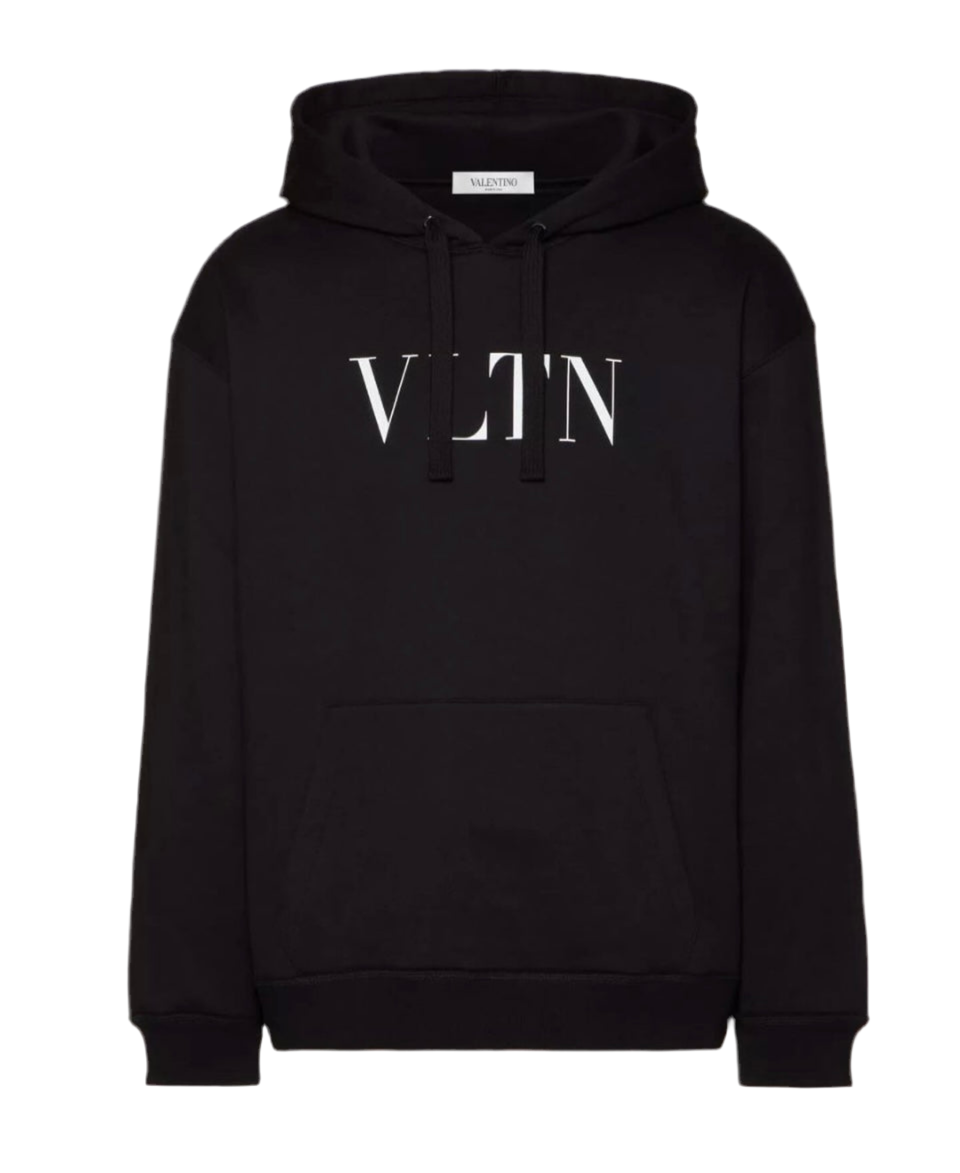 NEW* Valentino Graphic Print Logoed Hoodie - Size XS