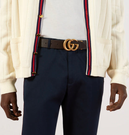 GUCCI Reversible Belt Brown & Black - Size L