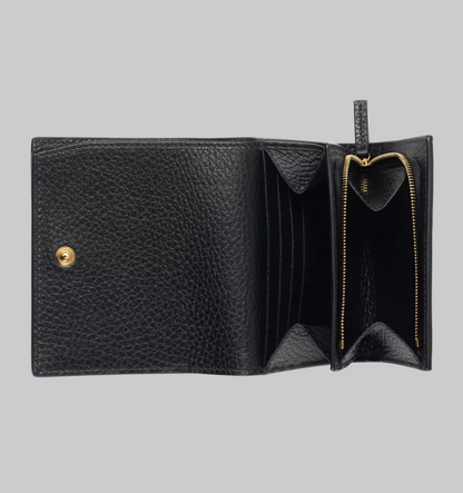 GUCCI Bi-Colour GG Marmont Medium Wallet