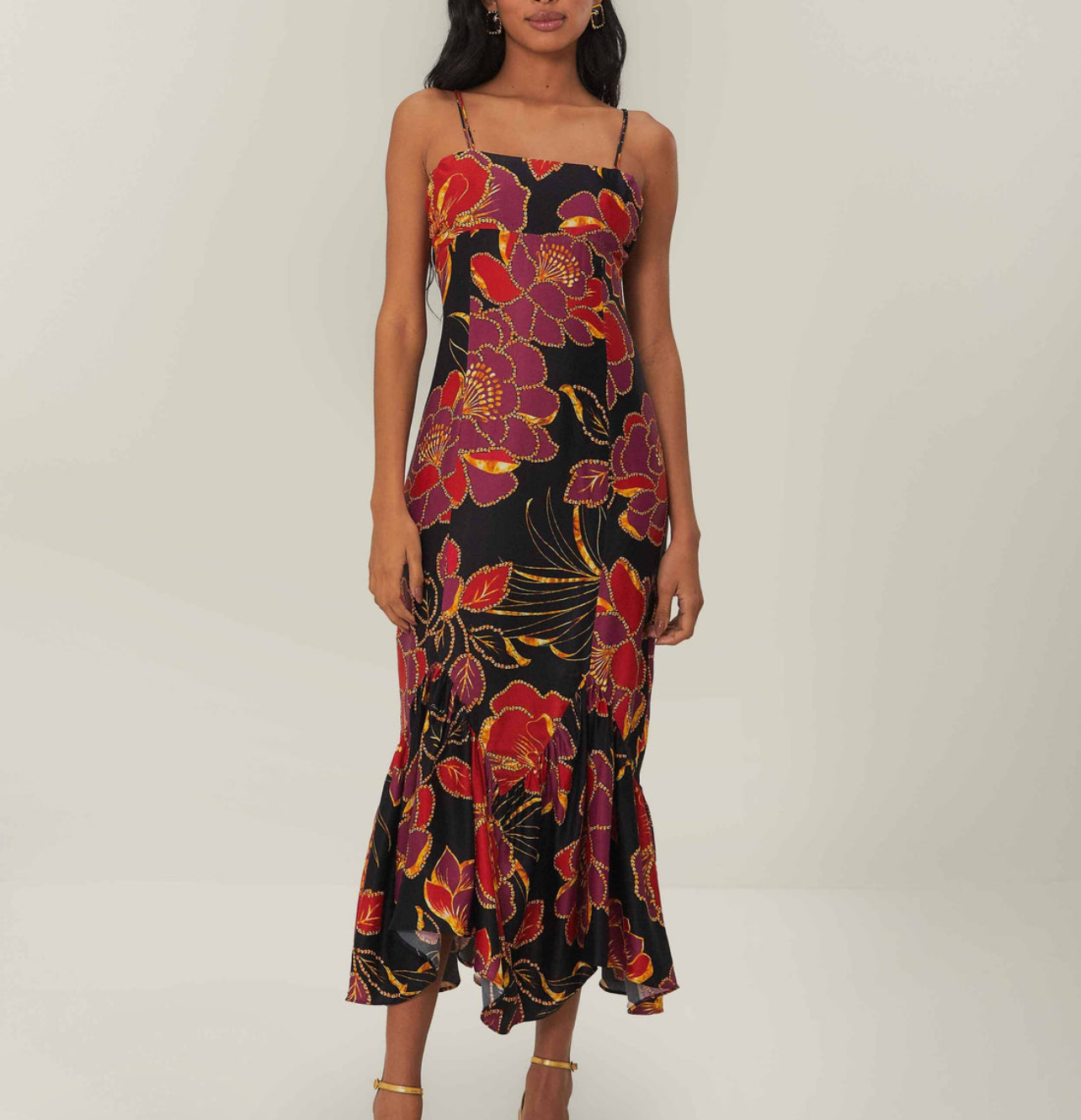 NEW* FARM RIO Floral Maxi Dress - Size M