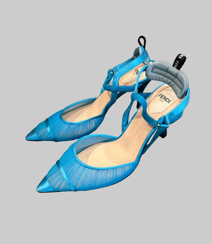 FENDI Colibri Slingbacks - Size 37.5