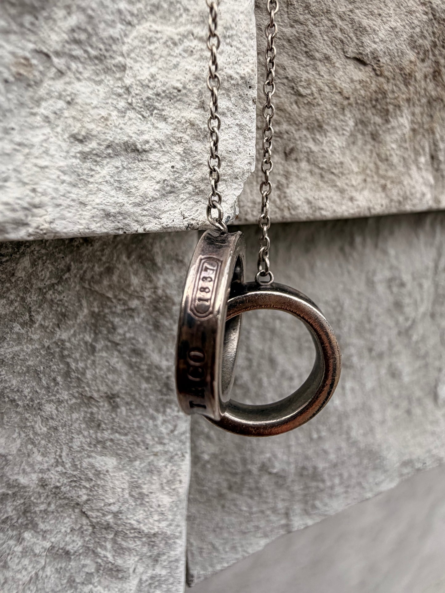 Tiffany & Co. 1837 Interlocking Circles Necklace