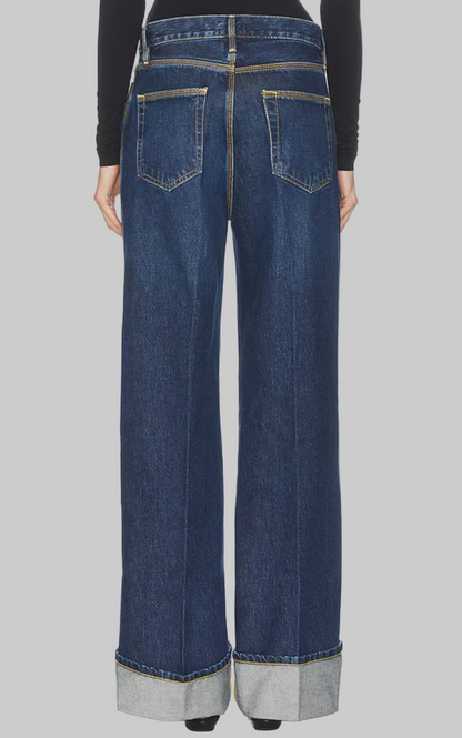 FRAME Wide Leg Jeans - Size 30