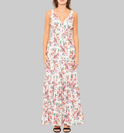 ME+EM Floral Maxi Dress - Size xs