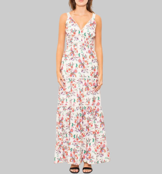 ME+EM Floral Maxi Dress - Size xs