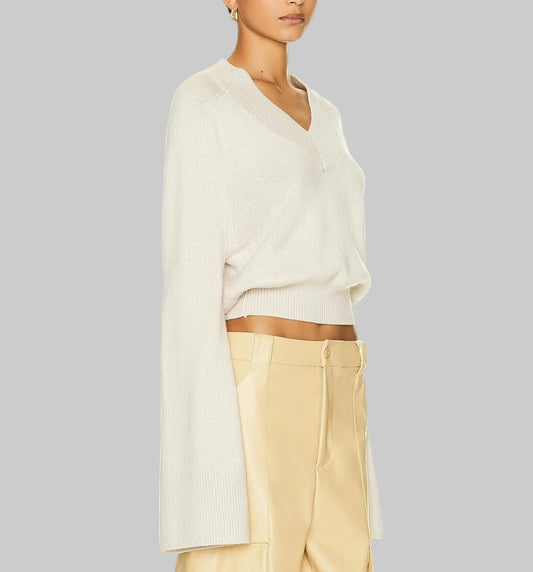 HELSA Talena Cropped Sweater - Size S