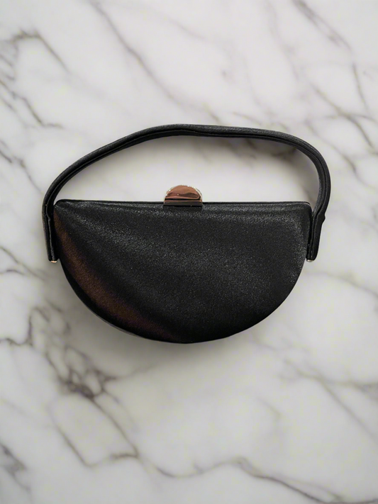 Santi Black Evening Bag