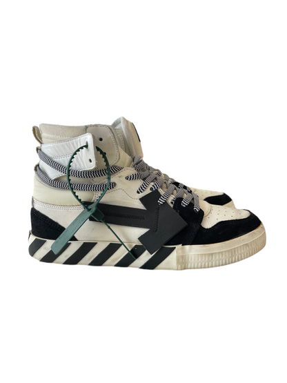 Off White High Top Vulcanized Leather - Size 43