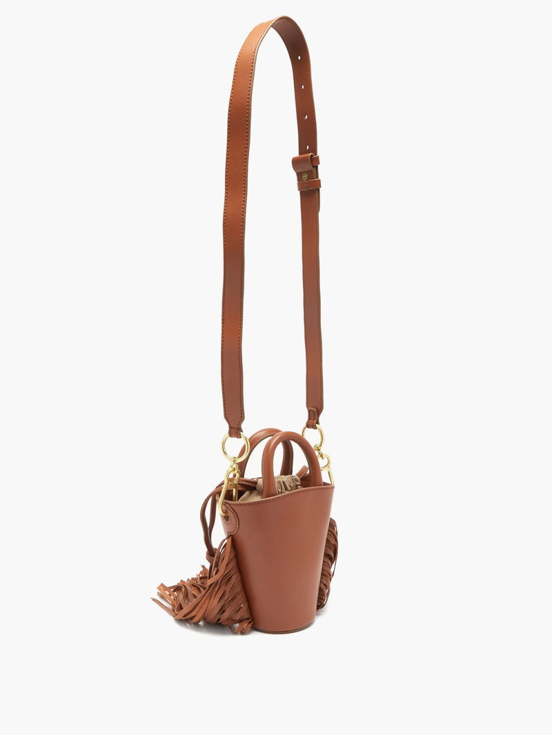 See by Chloe Cecilia Small Fringe Bucket Bag