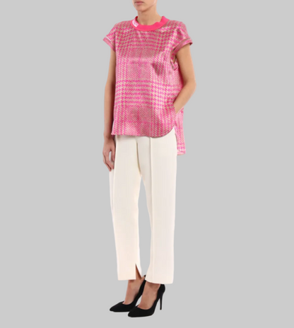 FENDI Silk patterned Blouse - Size S
