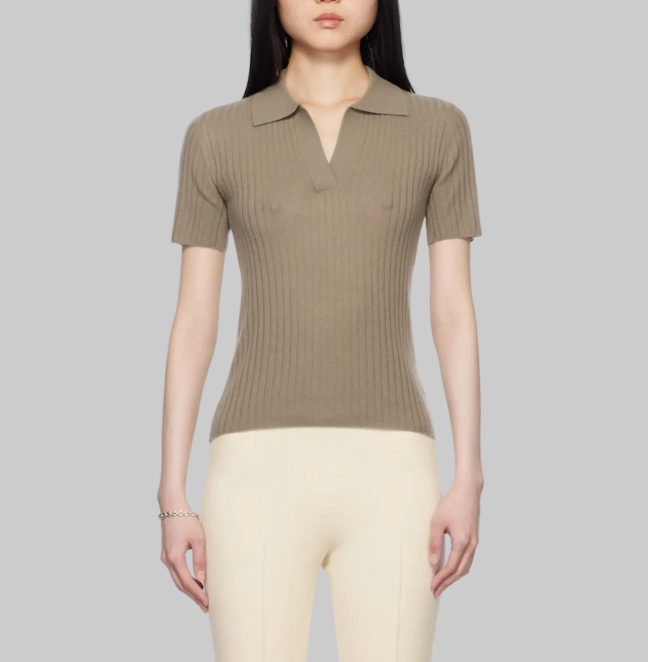 ARCH4 Ribbed Cashmere Sweater - Size M