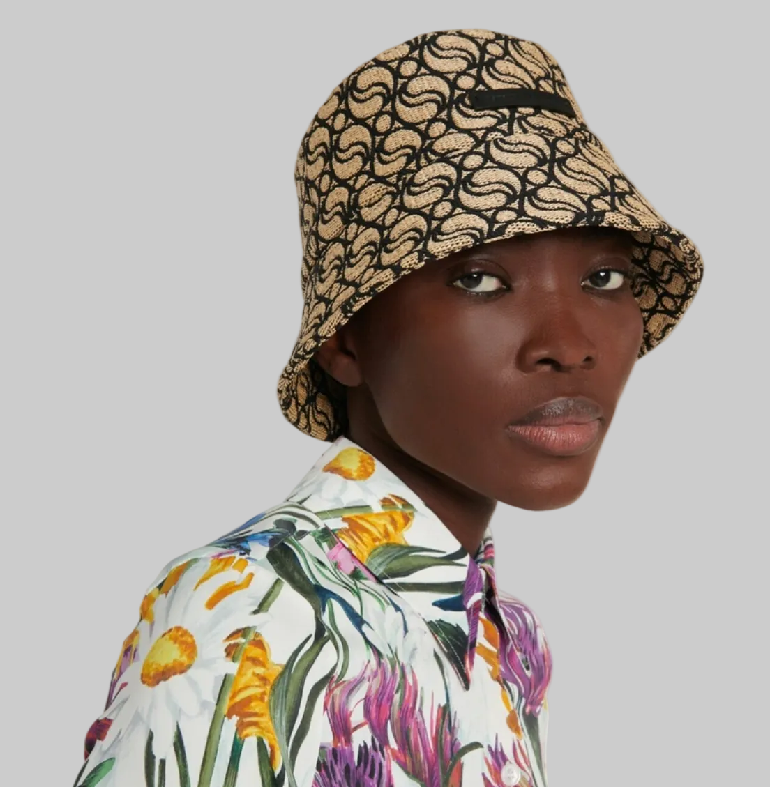 STELLA MCCARTNEY S-Wave Bucket Hat - Size M
