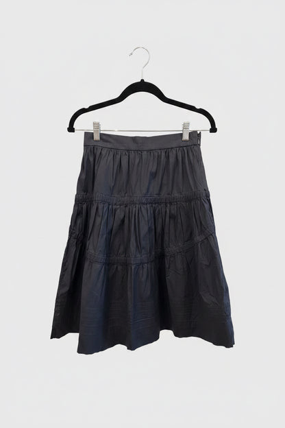 PRADA Black Knee Length Skirt - Size 38