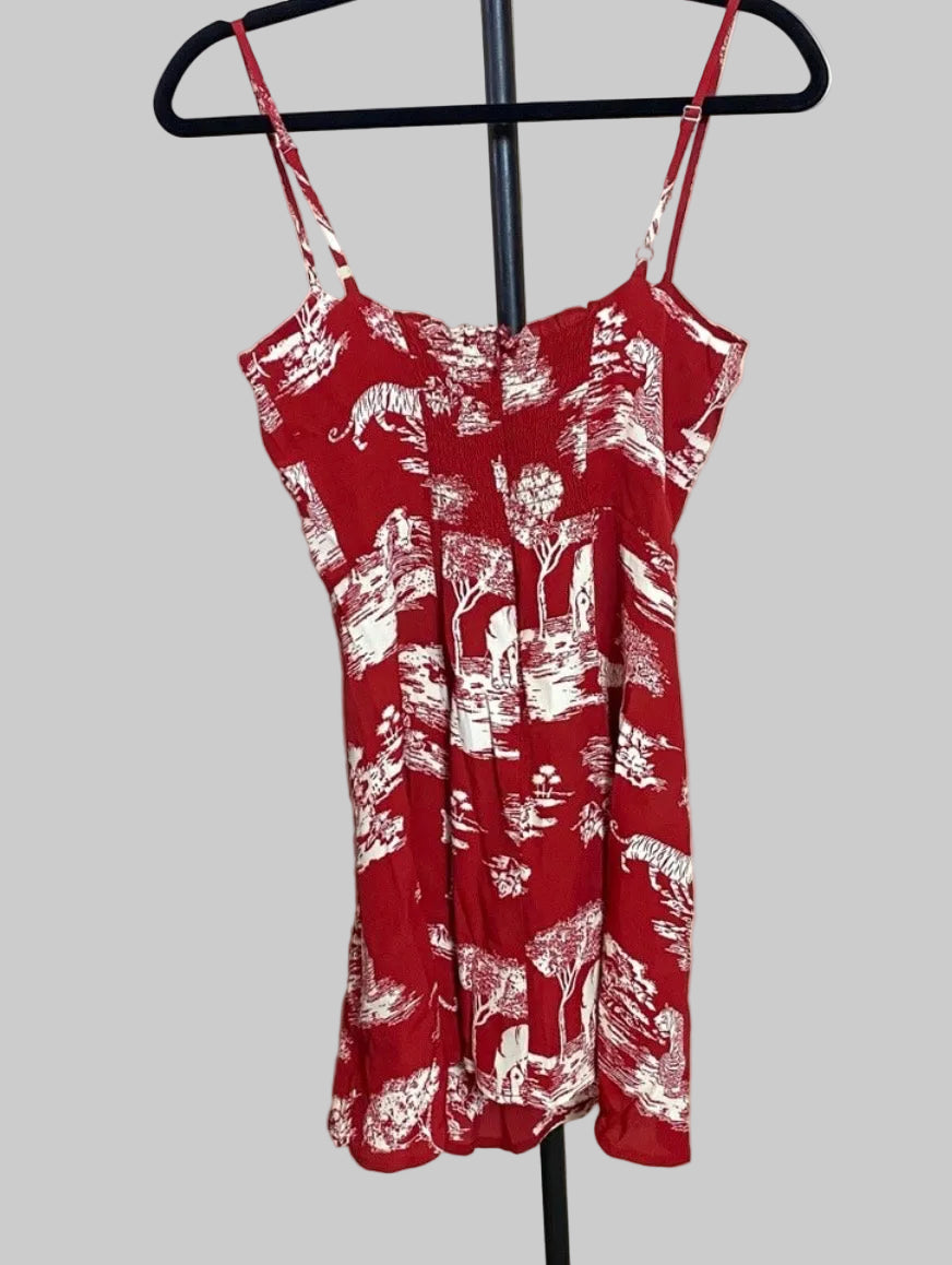 REFORMATION Kendall Dress in Nairobi - Size 10