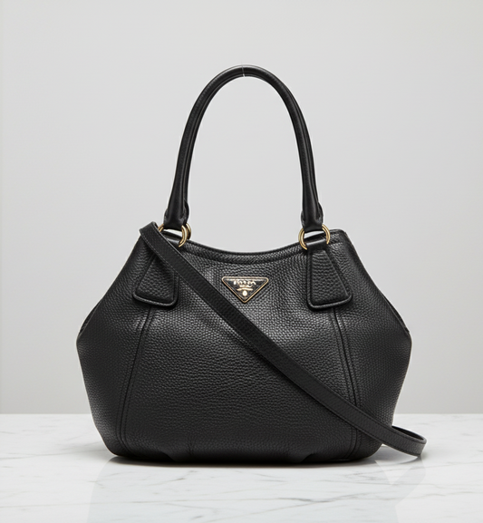 PRADA Vitello Daino Tote