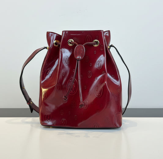 CARTIER Must De Cartier Vintage Bucket Bag