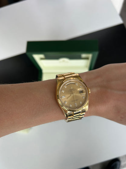 ROLEX 18k Gold Day-Date 36