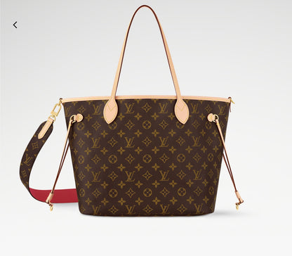 LOUIS VUITTON Neverfull MM Monogram Inside Out Stripe Tote