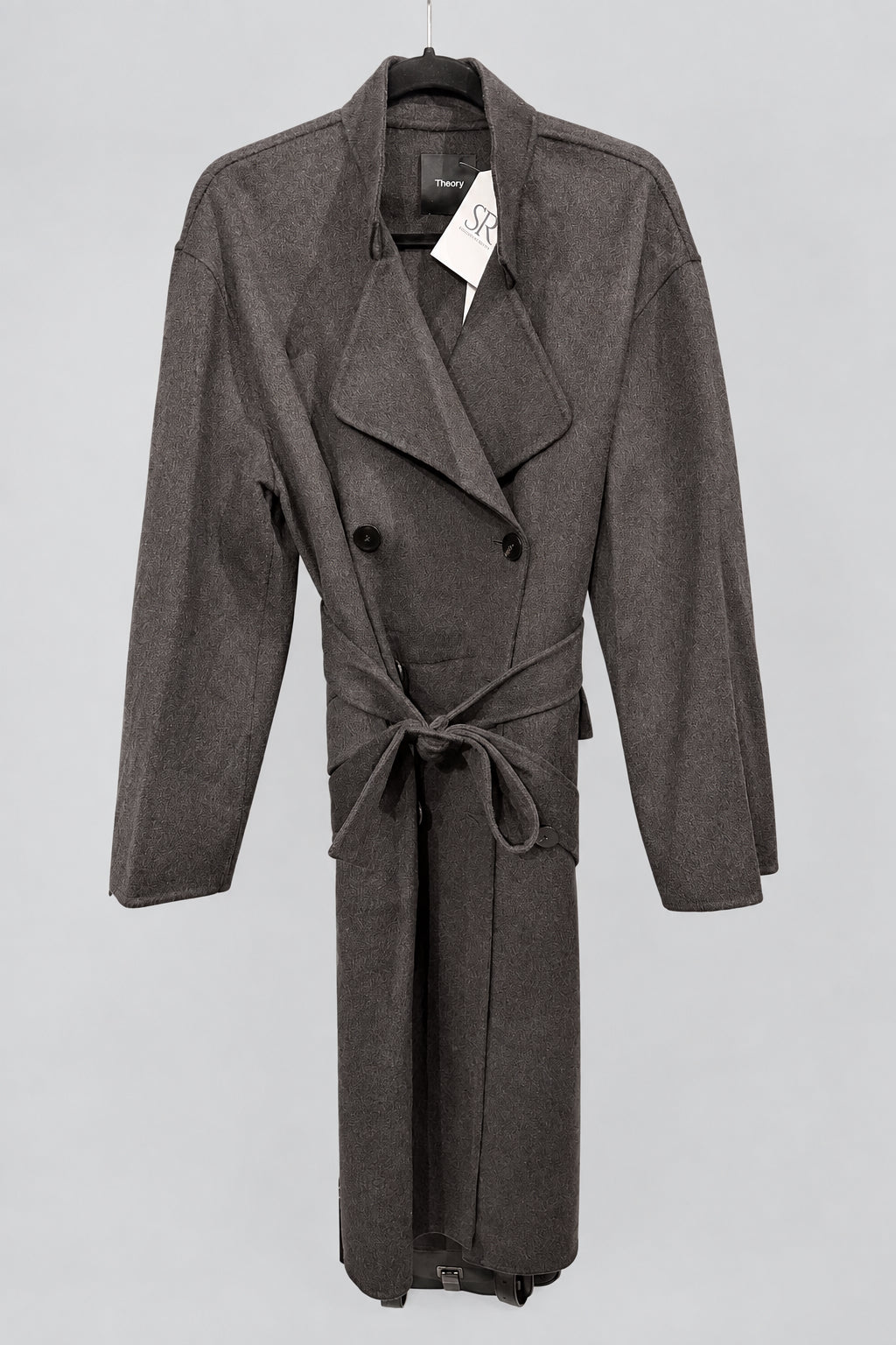 NEW* THEORY Wool/Cashmere Belted Coat - Size M