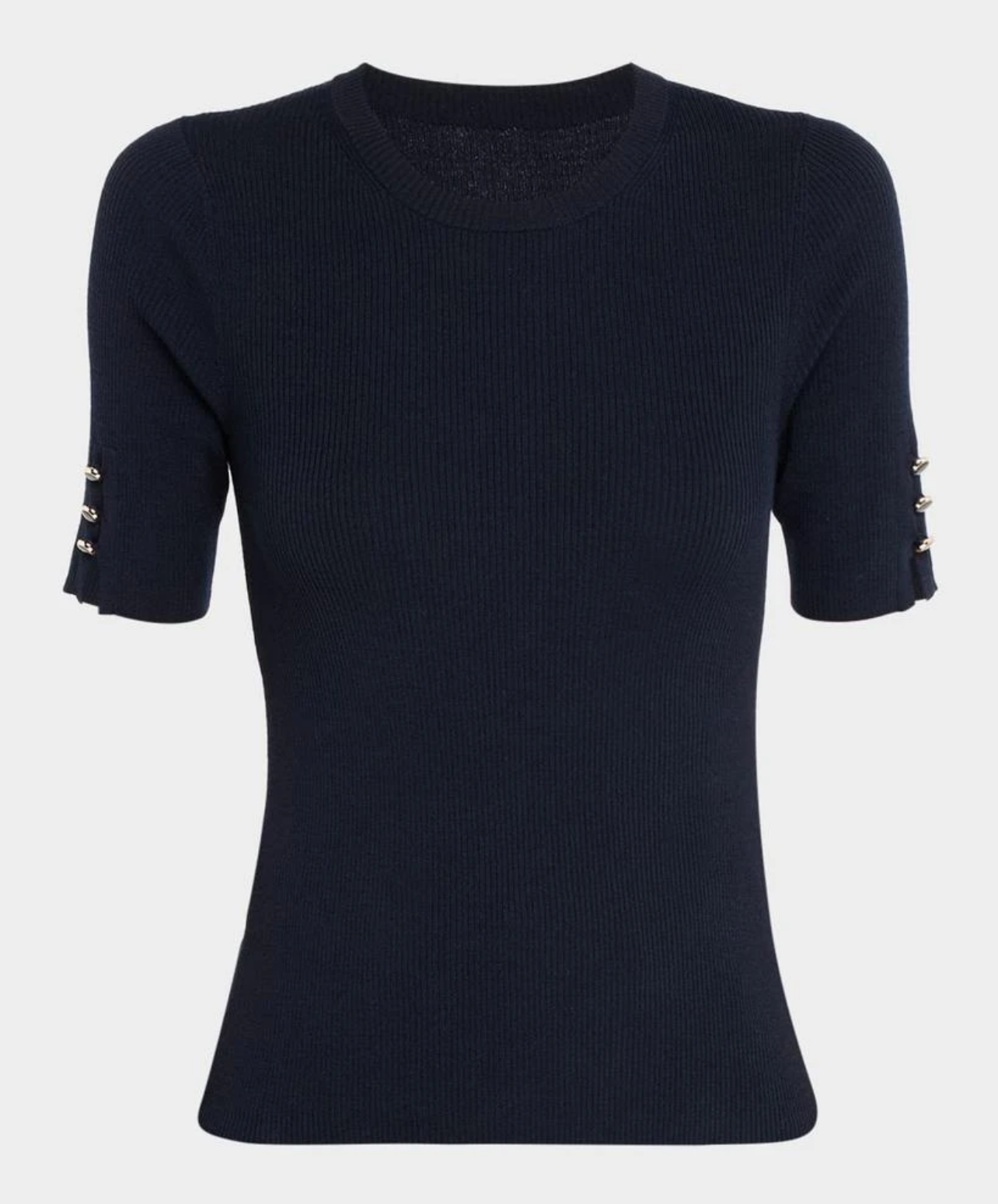 NEW* A.L.C. Navy Ribbed Knit Top - Size S