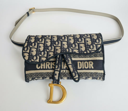 CHRISTIAN DIOR Monogram Belt Bag