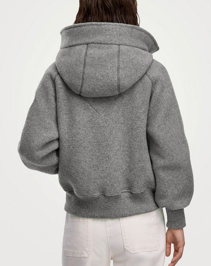 CANADA GOOSE Grey Chiliwack Fleece Bomber - Size XL