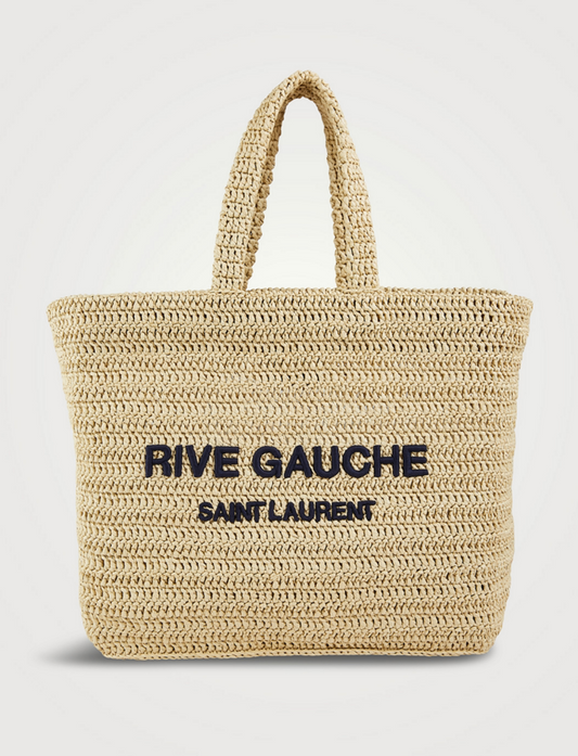 SAINT LAURENT Raffia Tote