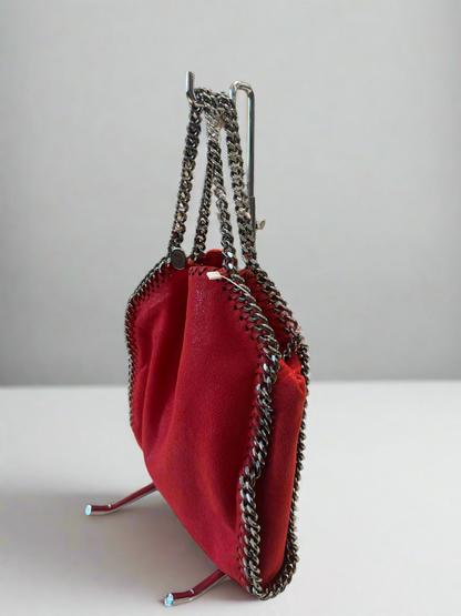 STELLA MCCARTNEY Red Falabella Mini