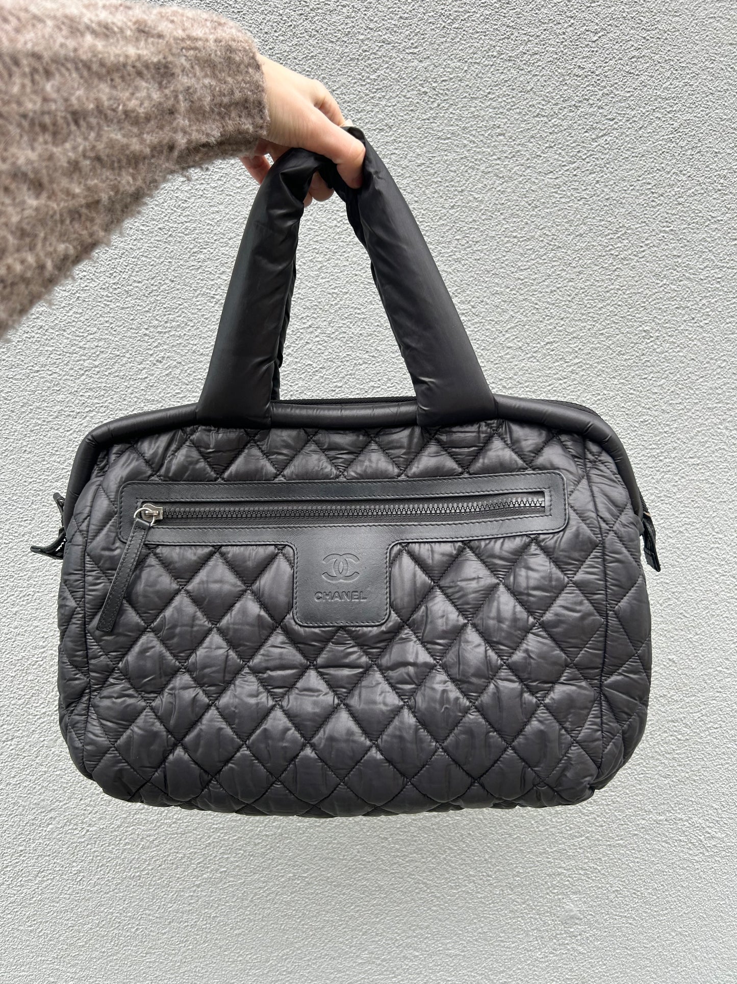 CHANEL Coco Cocoon Bowler Bag