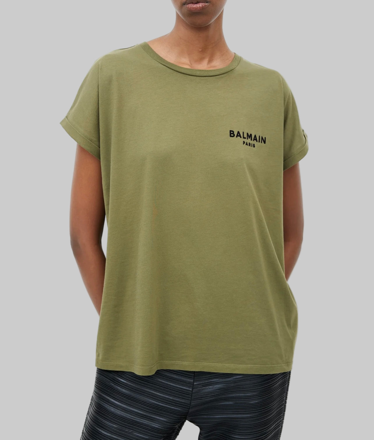 NEW* BALMAIN Green T-Shirt - Size L