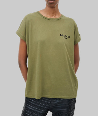 NEW* BALMAIN Green T-Shirt - Size L
