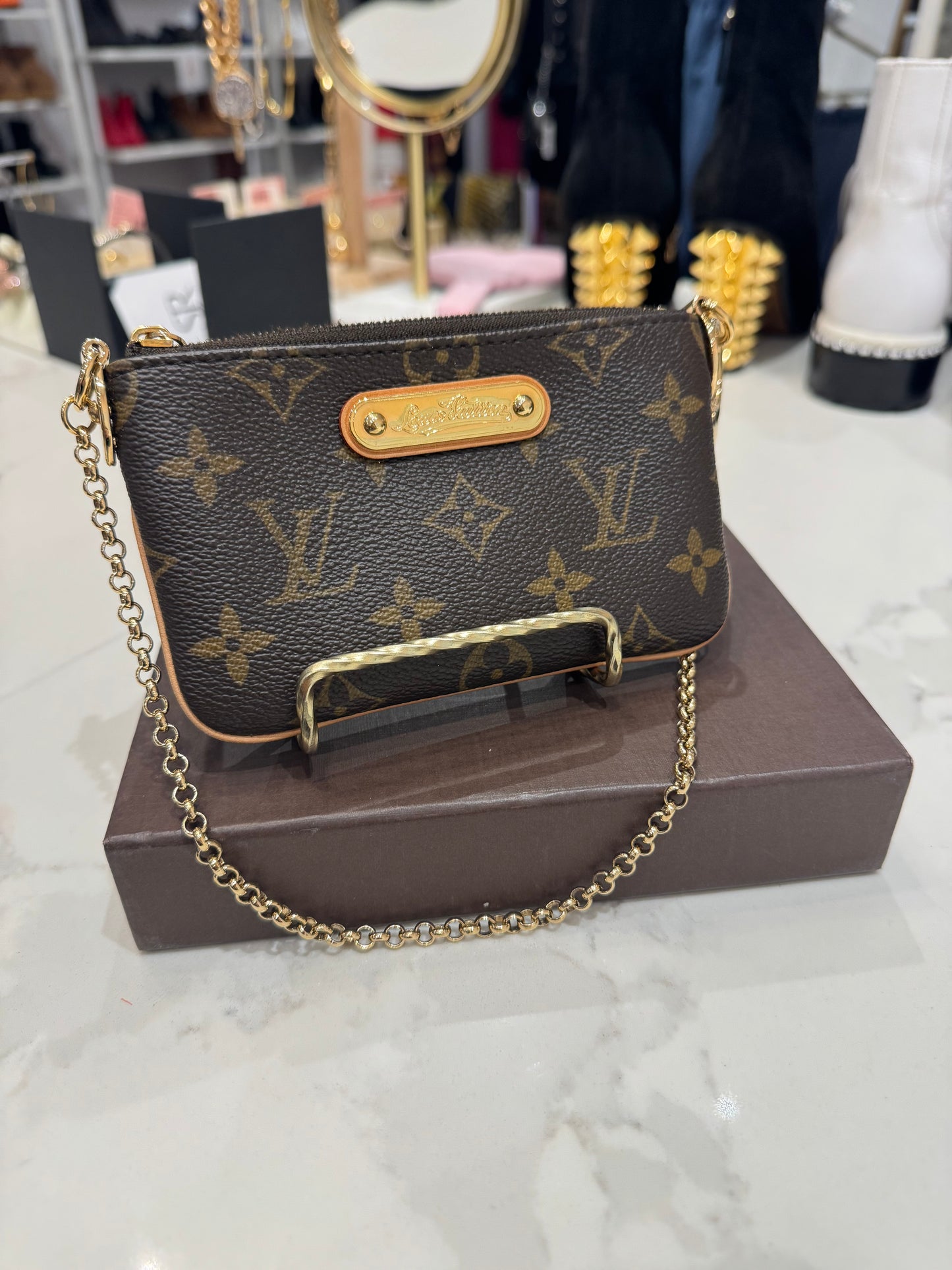 Louis Vuitton Milla Monogram Pochette