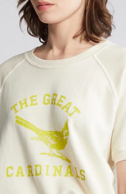 THE GREAT Cardinals Tee - Size 0 (fits like S)