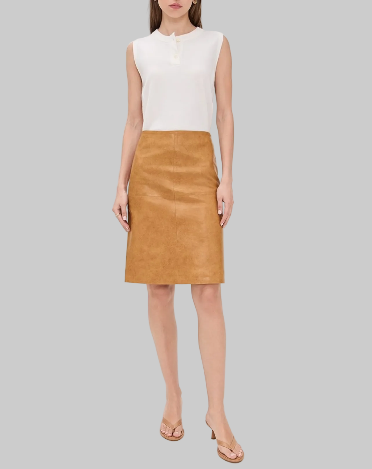 NEW* RAG & BONE Leather Skirt - Size 0
