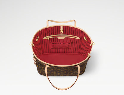 LOUIS VUITTON Neverfull MM Monogram Inside Out Stripe Tote