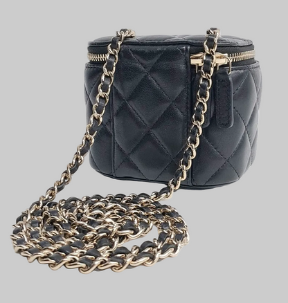 CHANEL Quilted Mini Vanity Crossbody
