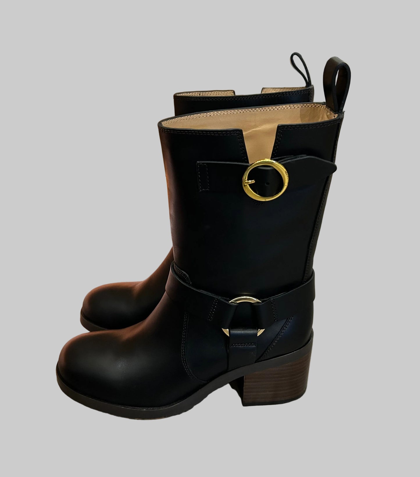 ODISSI Hailey Biker Boot - Size 37.5