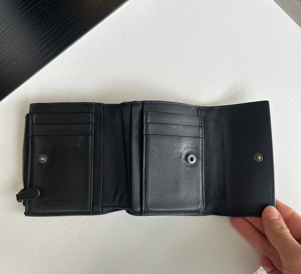 BOTTEGA VENETA Intrecciato Leather Wallet