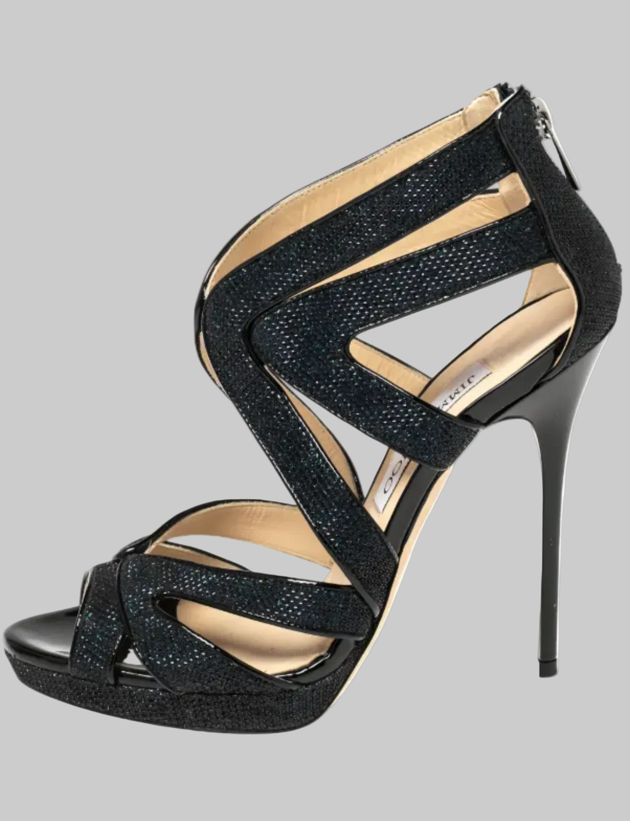 JIMMY CHOO Black Leila Pump - Size 36