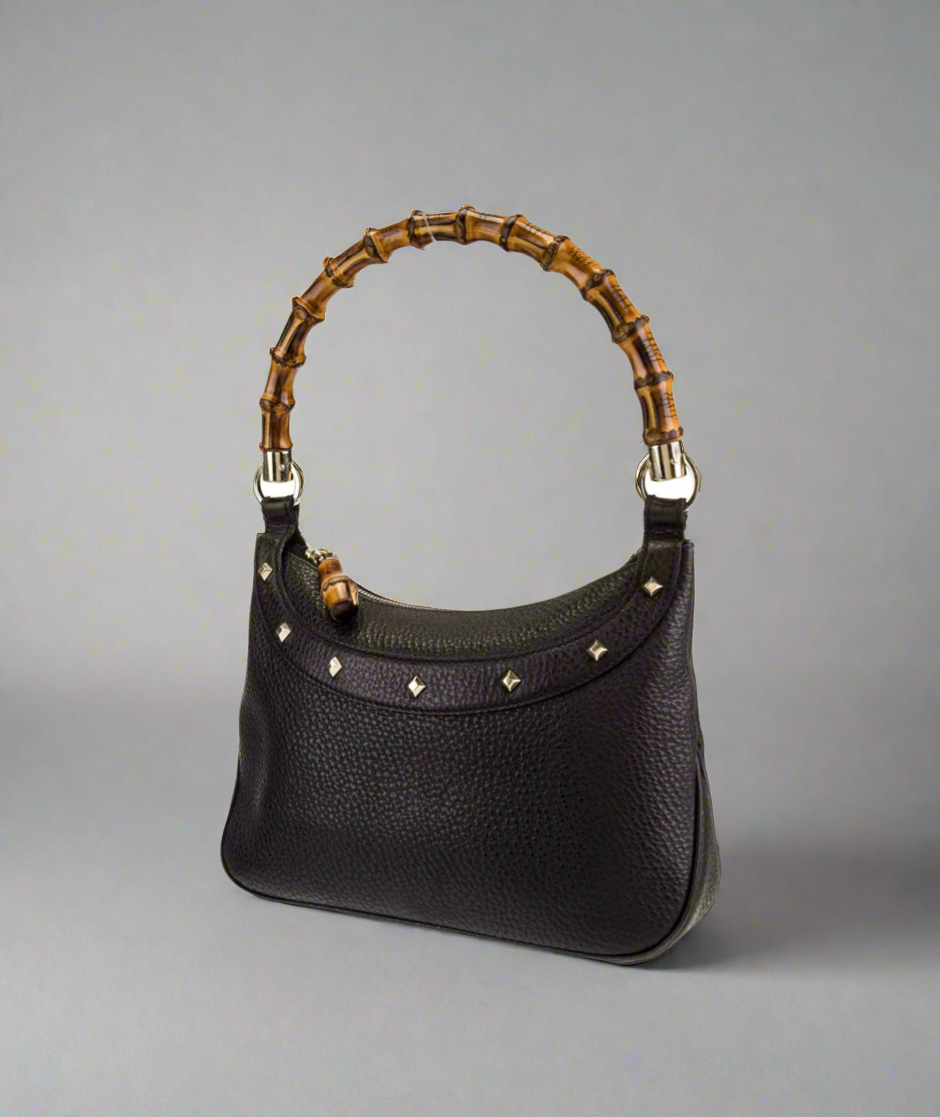 GUCCI Anita Bamboo Shoulder Bag