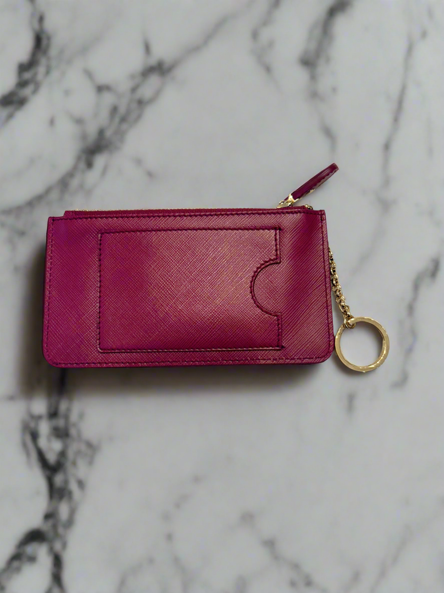 SALVATORE FERRAGAMO NEW - Double Gancio Key Pouch