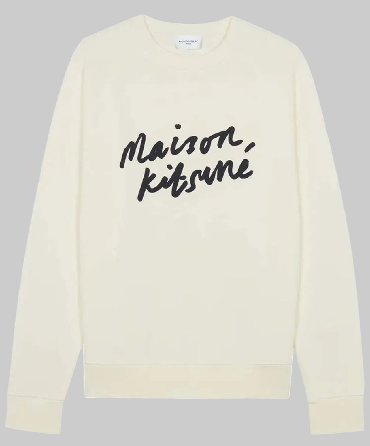MAISON KITSUNE Logo Crew - Size S